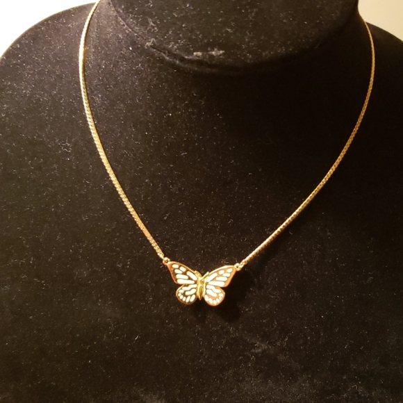 Monet Butterfly Necklace Outlet, 50 